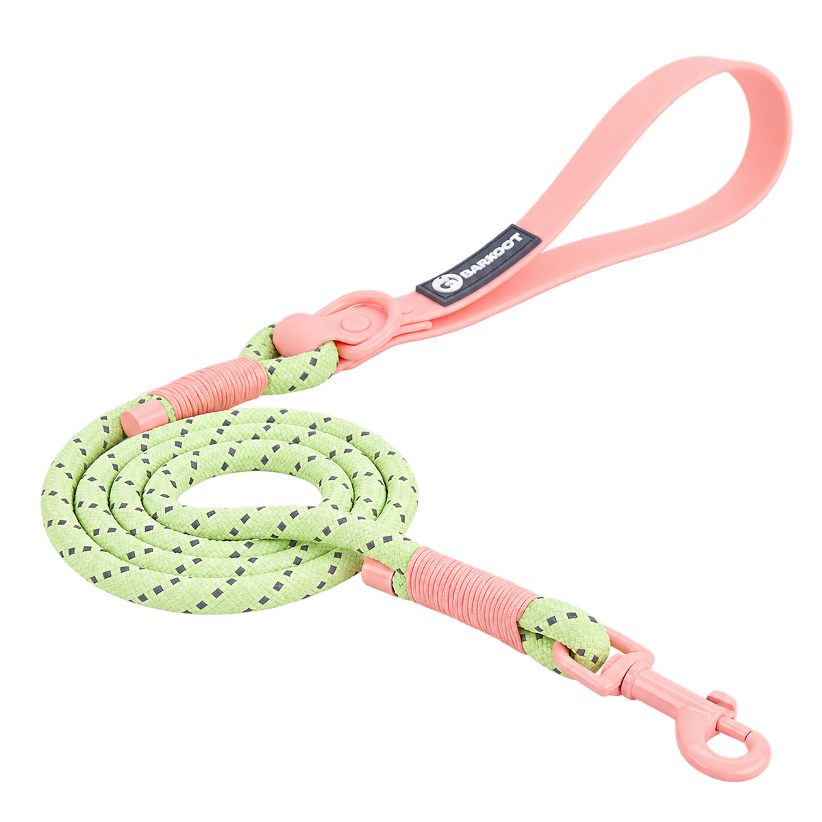 Classic PVC Dog Leash — isolated product on a transparent background