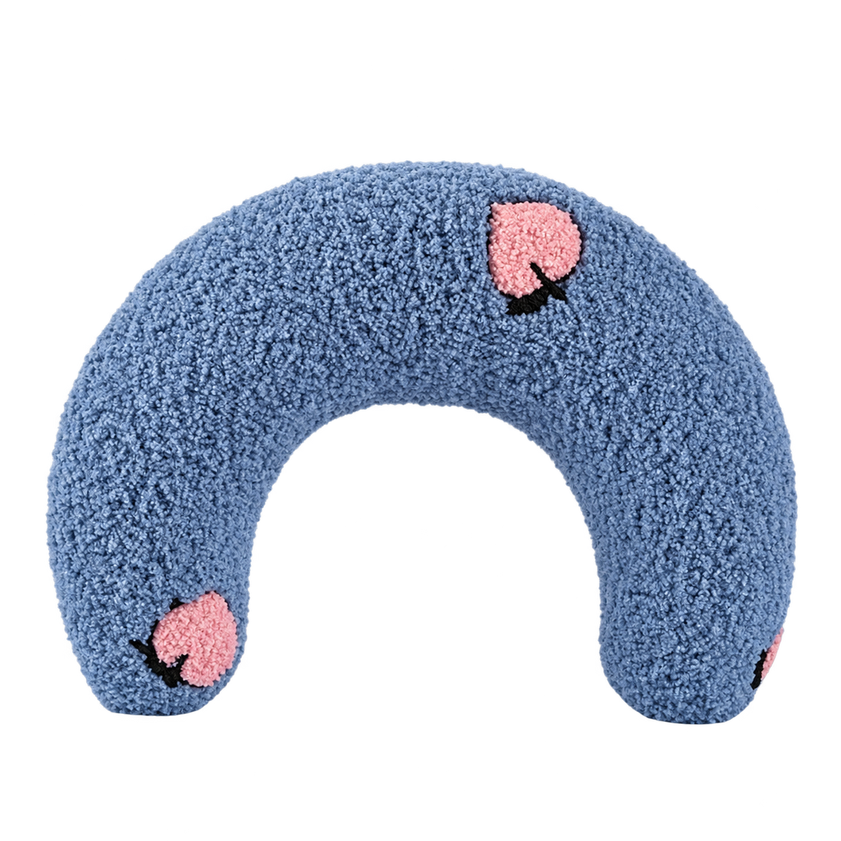 Crescent Pet Pillow isolated on transparent background