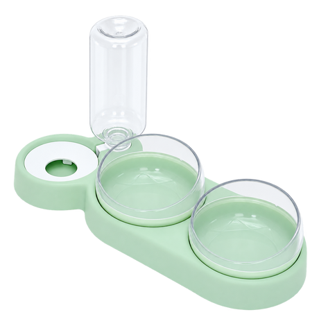 Duo Bowl & Water Dispenser — isolated product on a transparent background
