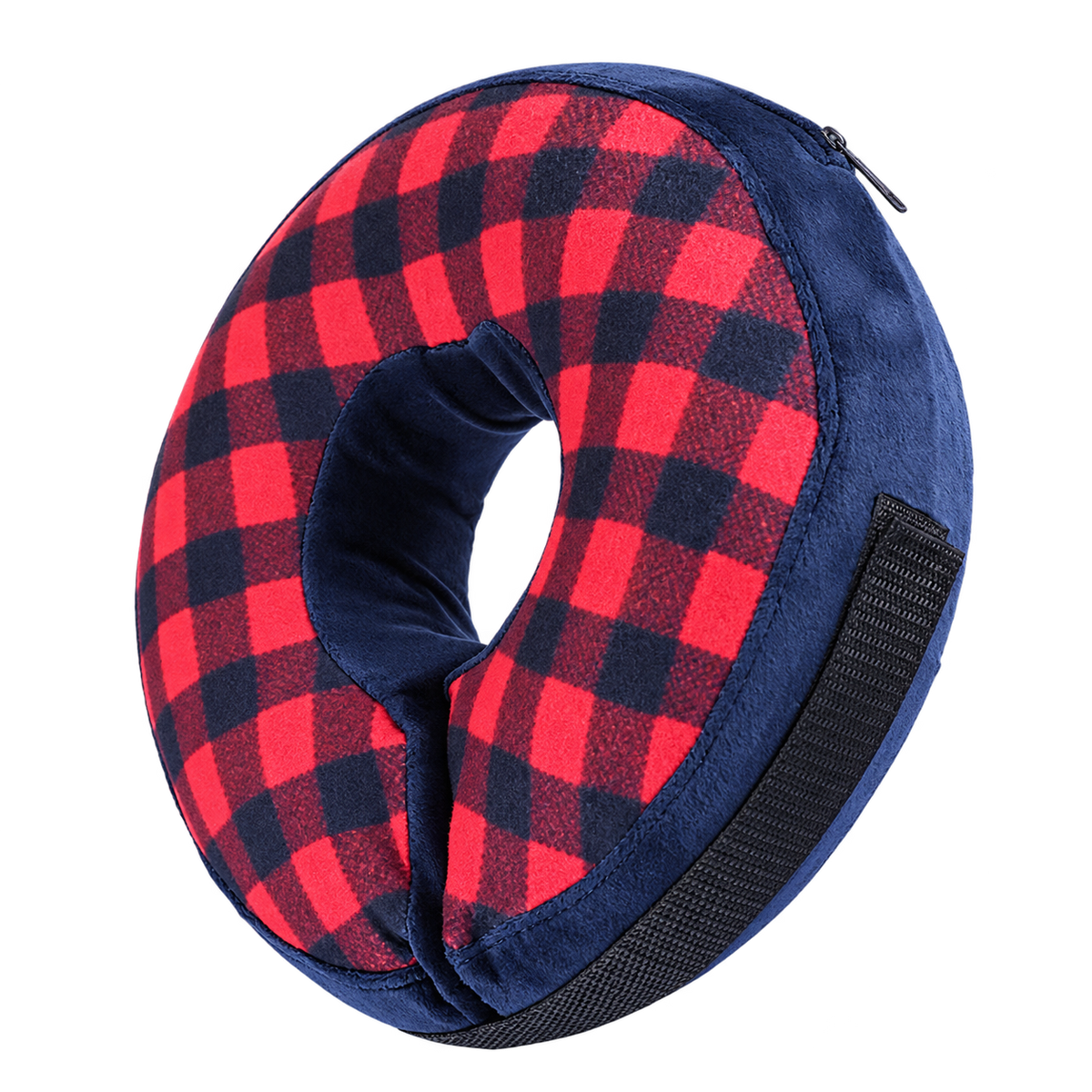 Inflatable Pet Protective Collar — isolated product on a transparent background