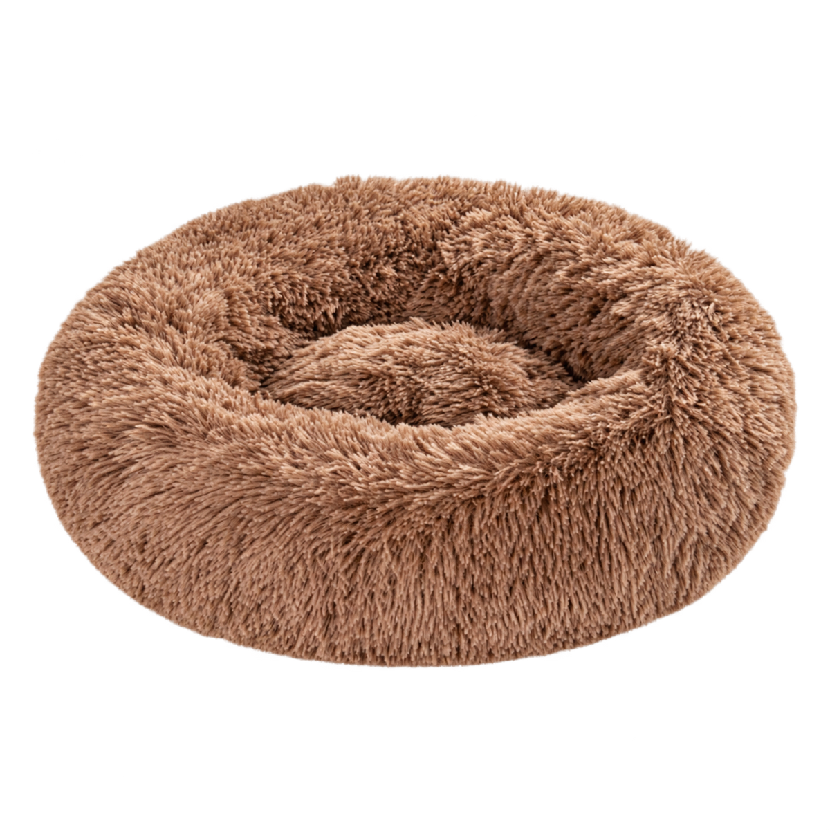Long-Plush Cat Resting Mat isolated on transparent background