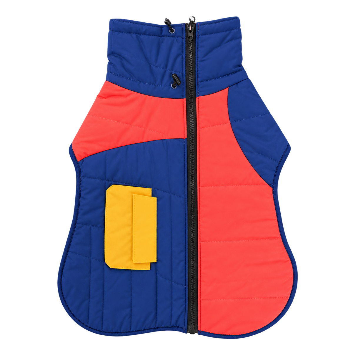 Padded Winter Dog Coat — isolated product on a transparent background