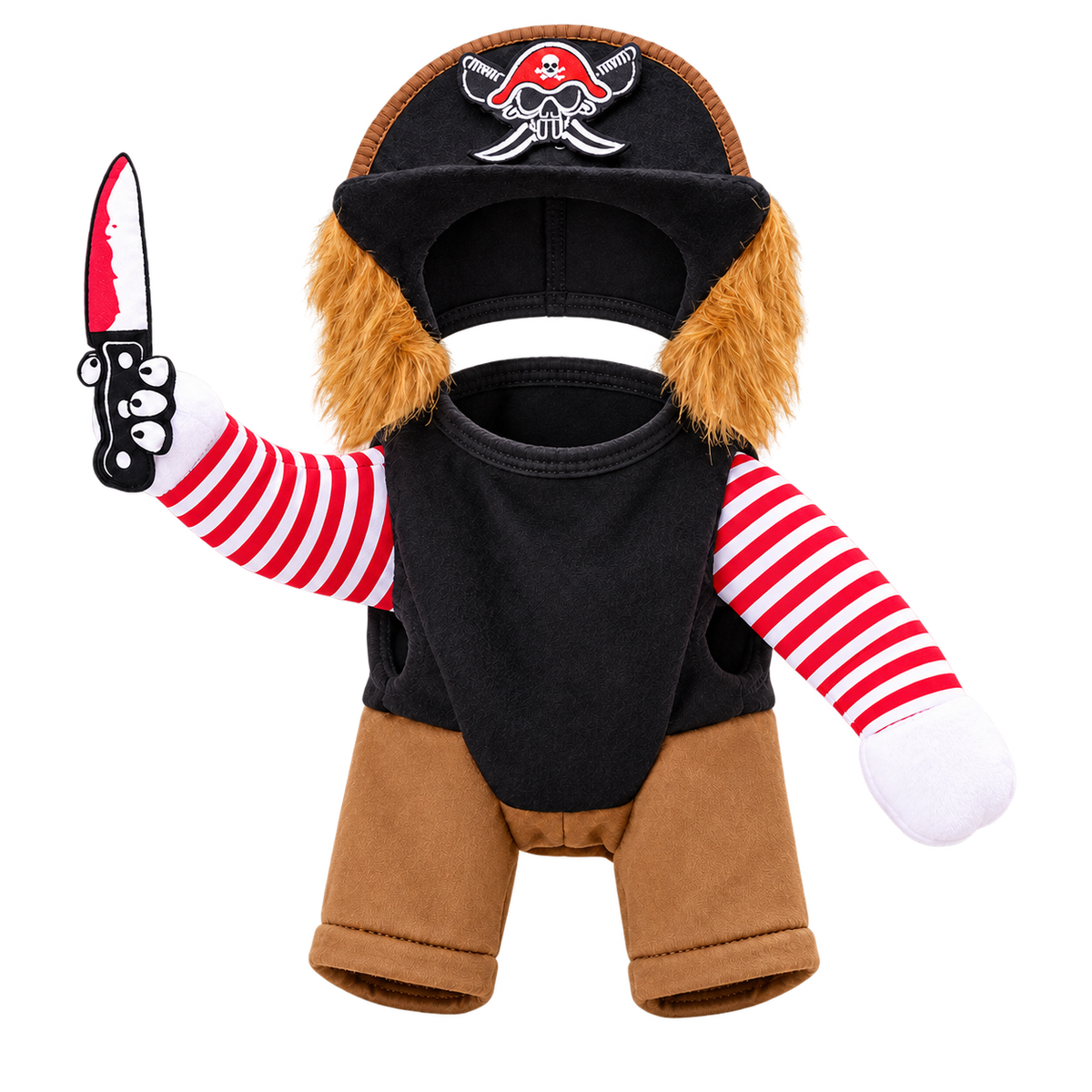 Pirate Pet Costume Set — isolated product on a transparent background