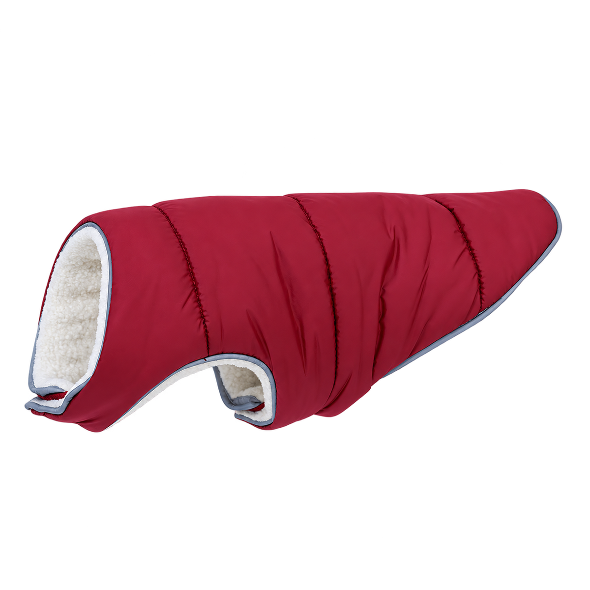 Reflective Fleece Dog Vest — isolated product on a transparent background