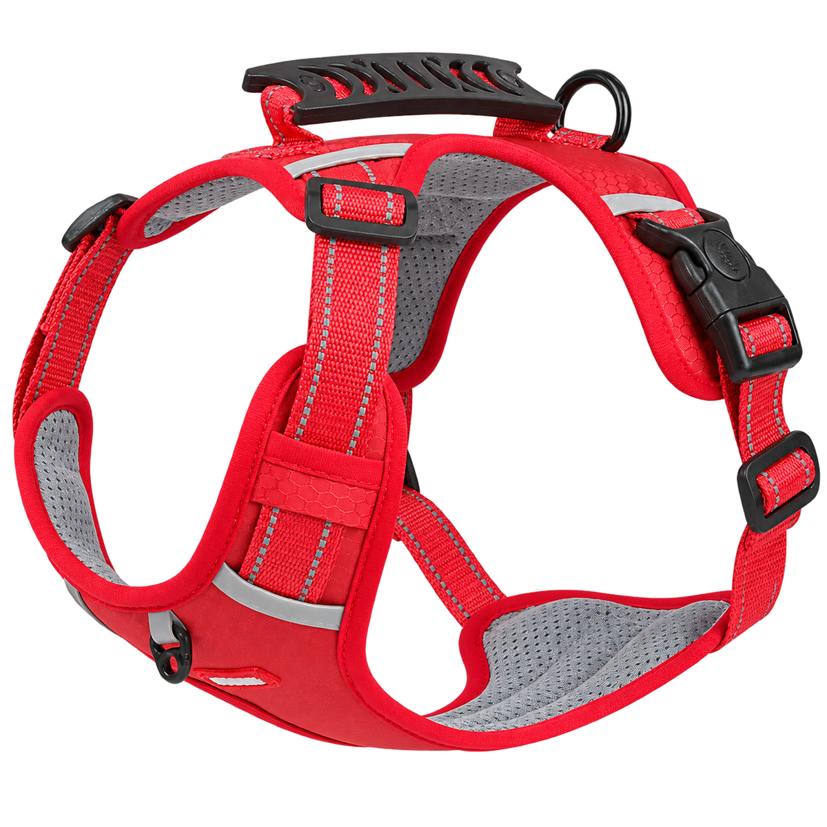 Reflective No-Pull Dog Harness — isolated product on a transparent background