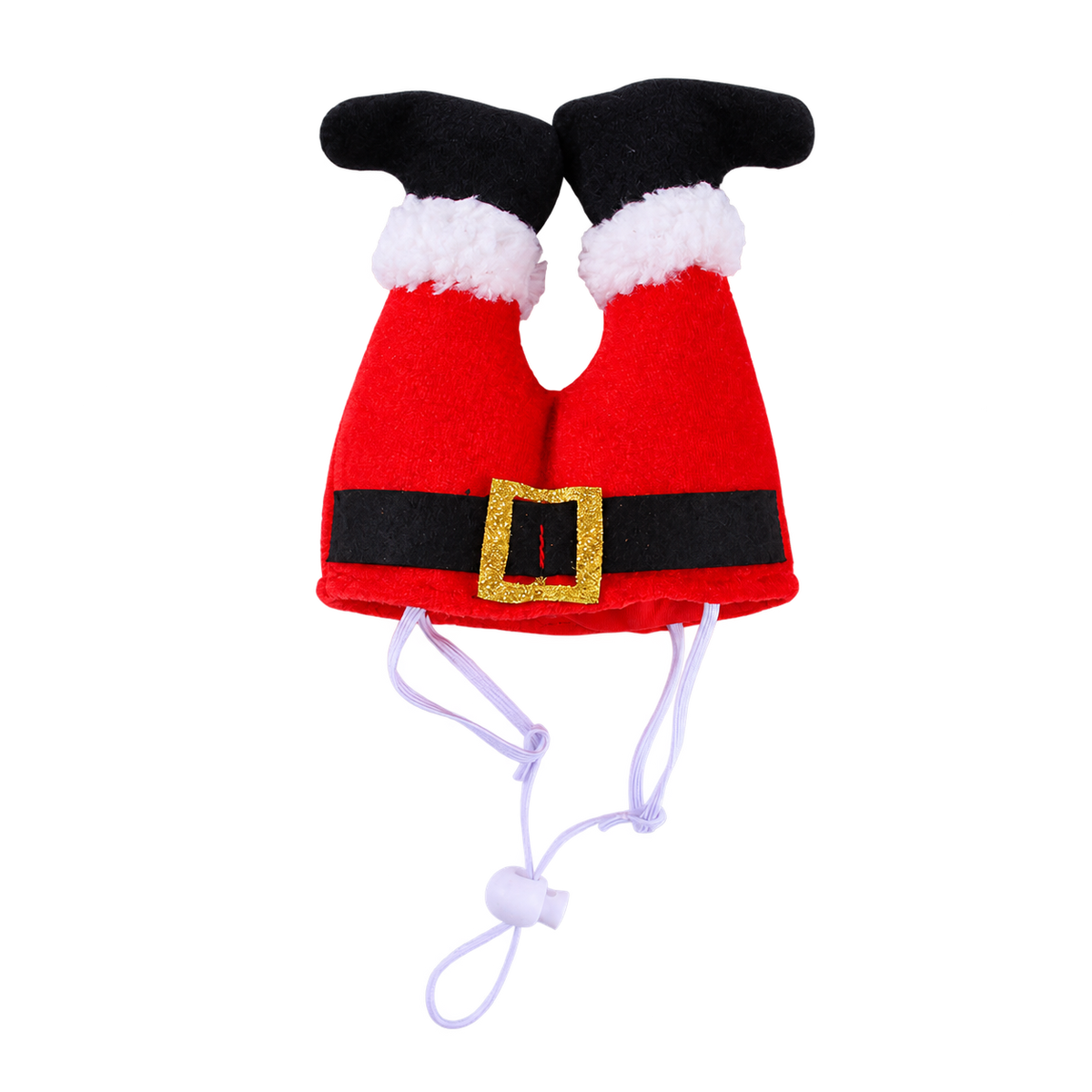 Santa Hat for Pets — isolated product on a transparent background