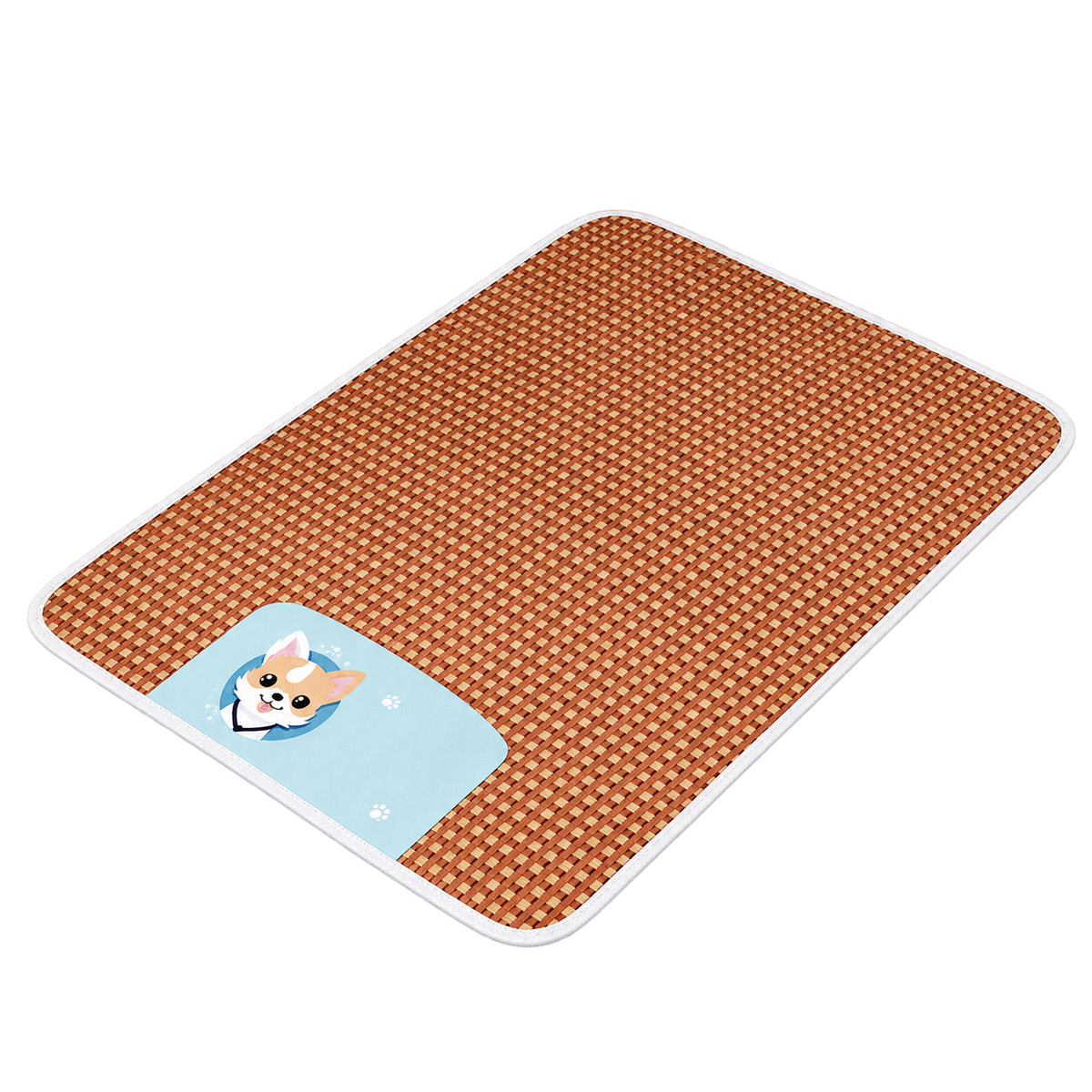 Seasonal Pet Cooling Mat isolated on transparent background
