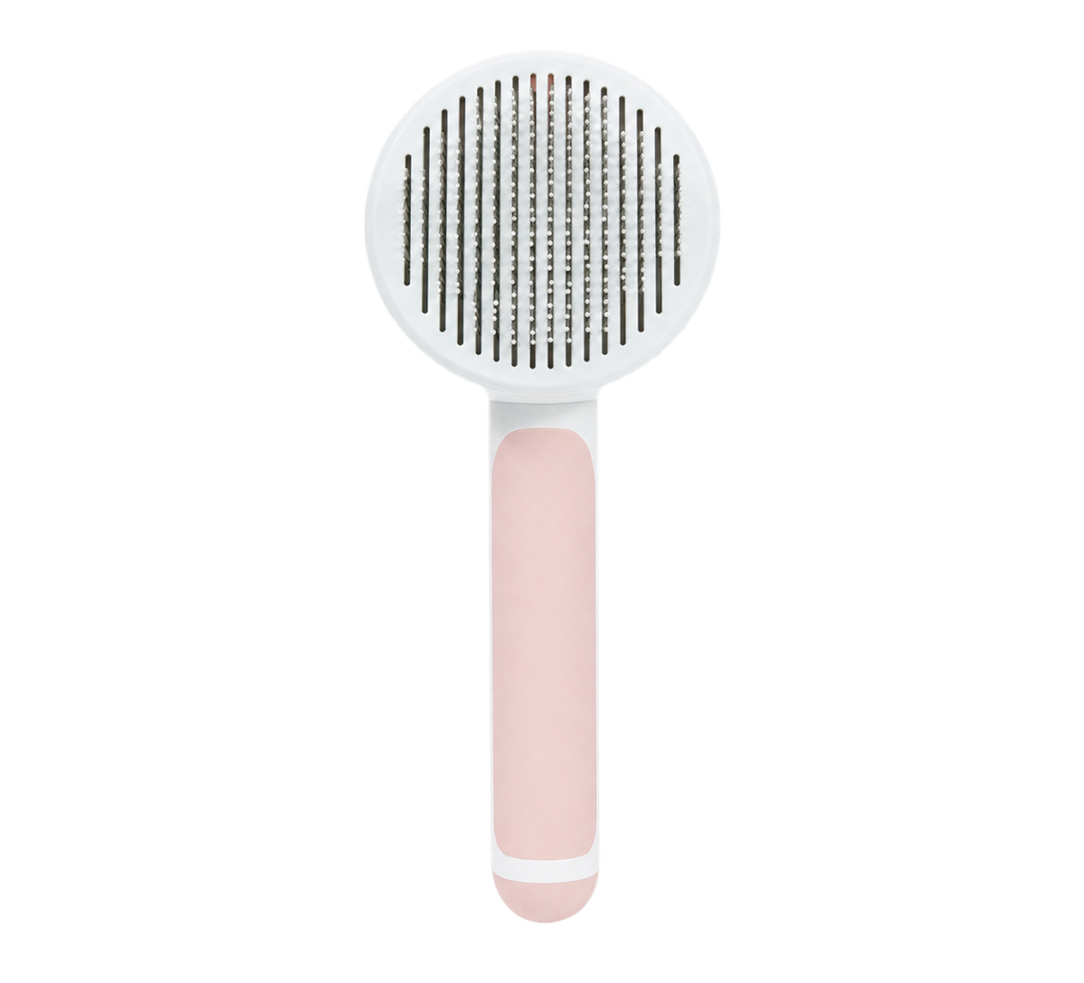 Self-Cleaning Pet Grooming Comb — isolated product on a transparent background