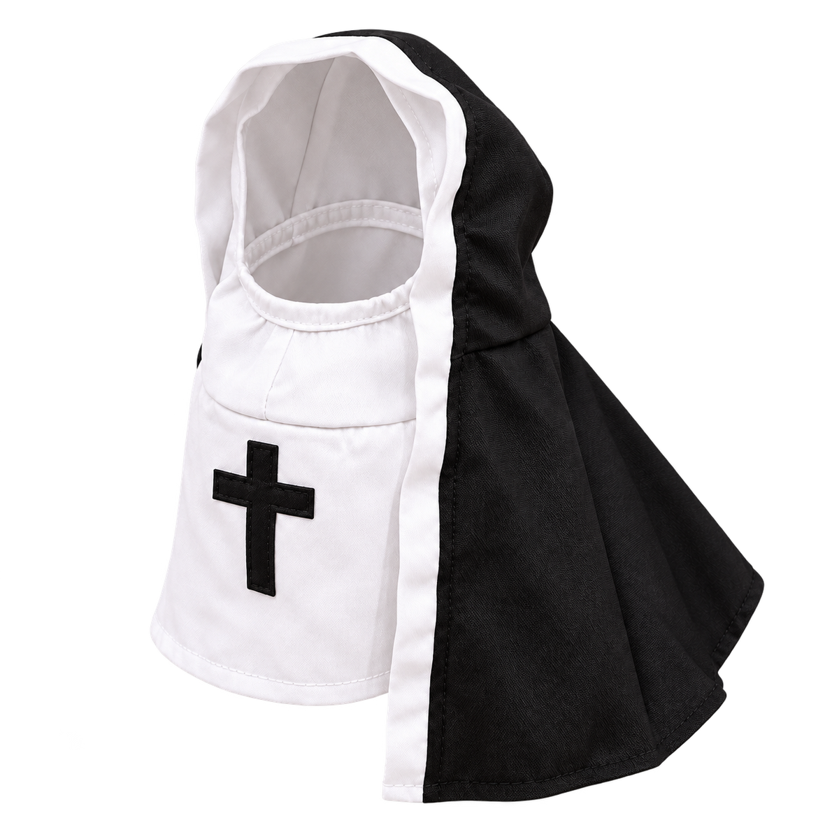 Small Dog Nun Costume — isolated product on a transparent background