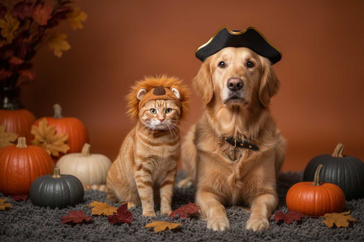 Realistic Halloween 2027 pet collection cover