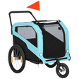 2-in-1 Dog Trailer & Stroller — isolated product on a transparent background