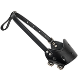 Adjustable Small Dog Muzzle — isolated product on a transparent background