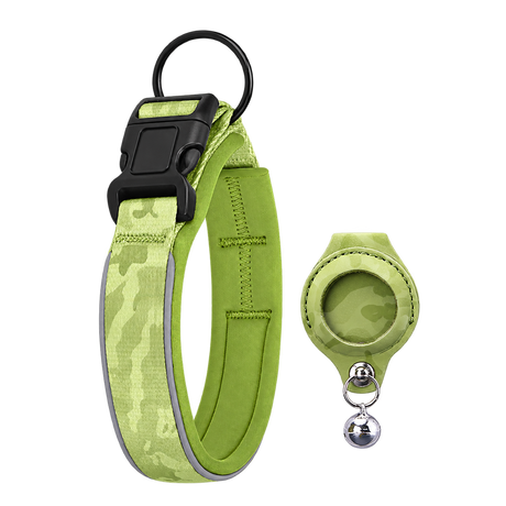AirTag Collar & Holder — isolated product on a transparent background