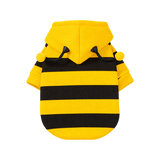 Bee Pet Costume Hoodie — isolated product on a transparent background