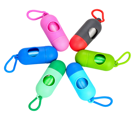 Biodegradable Dog Waste Bags — isolated product on a transparent background