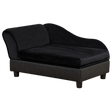 Black Storage Dog Sofa isolated on transparent background