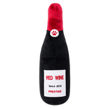 Bottle & Donut Plush Dog Toys — isolated product on a transparent background