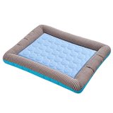 Breathable Ice Silk Pet Mat isolated on transparent background