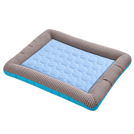 Breathable Ice Silk Pet Mat isolated on transparent background