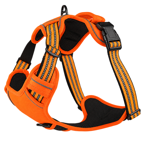 Breathable No-Pull Dog Harness — isolated product on a transparent background
