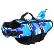 Camouflage Dog Life Jacket — isolated product on a transparent background