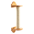 Cat Scratching & Climbing Post — isolated product on a transparent background