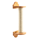 Cat Scratching & Climbing Post — isolated product on a transparent background