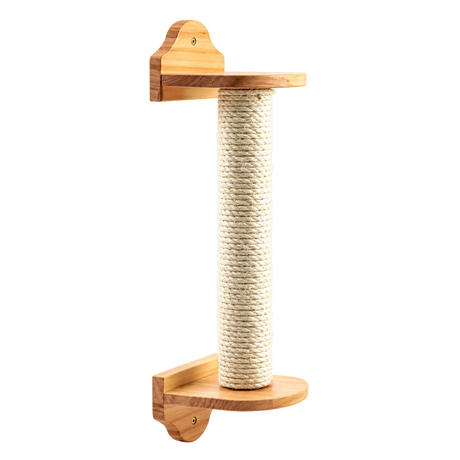Cat Scratching & Climbing Post — isolated product on a transparent background