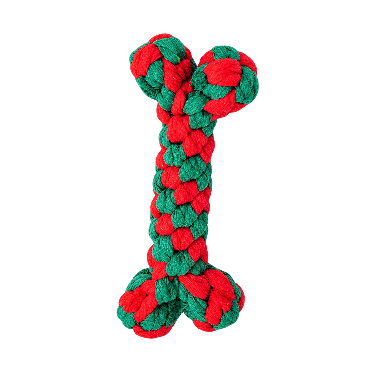 Christmas Rope Dog Toys — isolated product on a transparent background