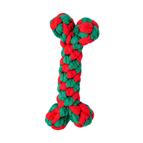 Christmas Rope Dog Toys — isolated product on a transparent background