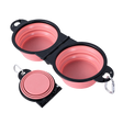 Collapsible Travel Bowl Duo — isolated product on a transparent background