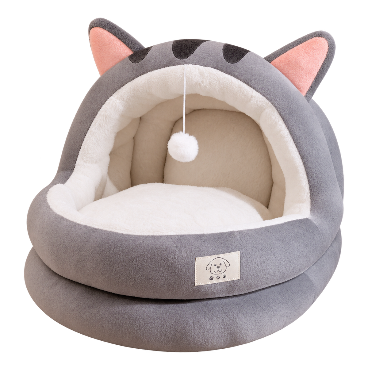 Cosy Cat Cave isolated on transparent background