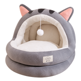 Cosy Cat Cave isolated on transparent background