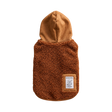 Cosy Hooded Dog Vest — isolated product on a transparent background