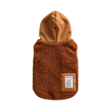 Cosy Hooded Dog Vest — isolated product on a transparent background