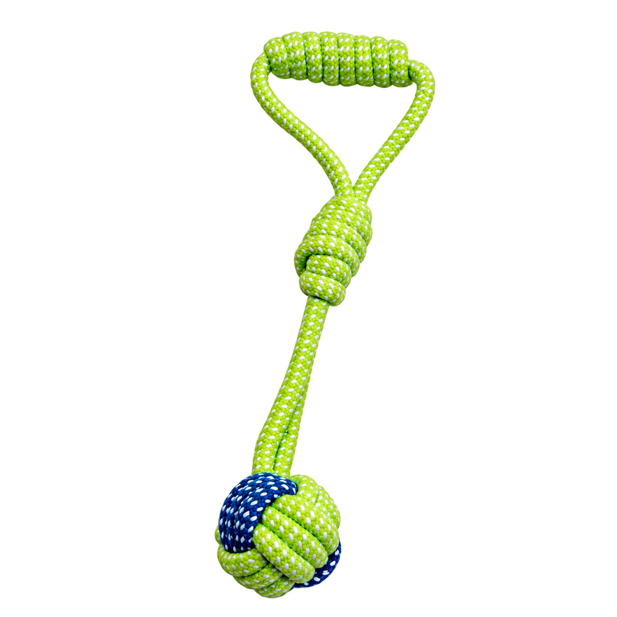 Cotton Rope Dog Toy Set — isolated product on a transparent background