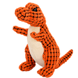 Dinosaur Plush Dog Toy — isolated product on a transparent background