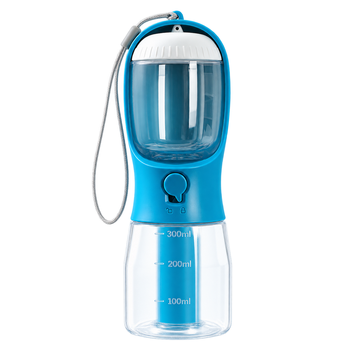 Dog Travel Cup 3-in-1 — isolated product on a transparent background