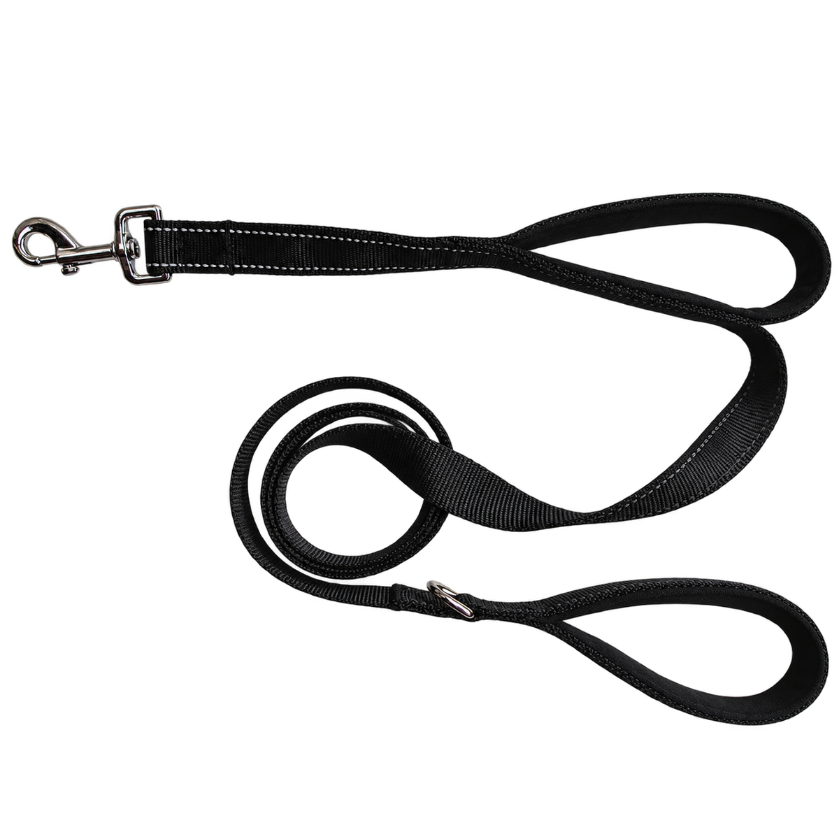 Dual-Handle Control Dog Leash — isolated product on a transparent background