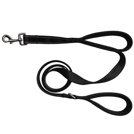 Dual-Handle Control Dog Leash — isolated product on a transparent background