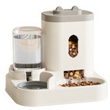 Duo Food & Water Feeder — isolated product on a transparent background