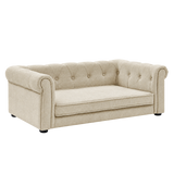 Elevated Dog Lounge Sofa isolated on transparent background