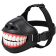 Fanged Dog Costume Mask — isolated product on a transparent background