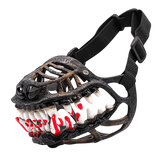Fanged Halloween Animal Mask — isolated product on a transparent background