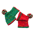Festive Knit Dog Hood — isolated product on a transparent background