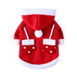 Festive Mittens Dog Hoodie — isolated product on a transparent background