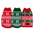 Festive Pet Sweaters & Scarves — isolated product on a transparent background