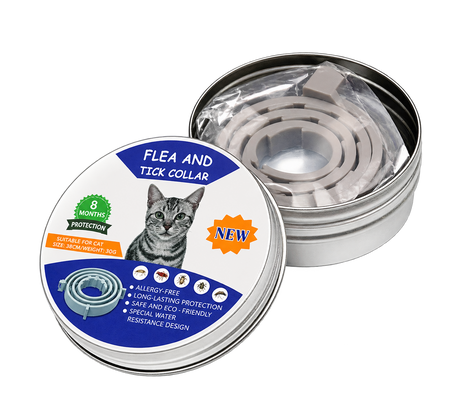 Flea & Tick Pet Collar — isolated product on a transparent background