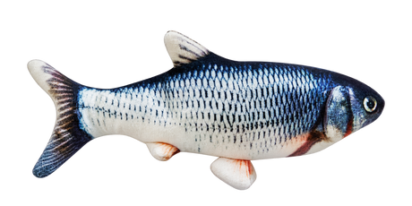 Flopping Fish Cat Toy — isolated product on a transparent background