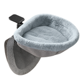 Foldable Cat Desk Bed isolated on transparent background
